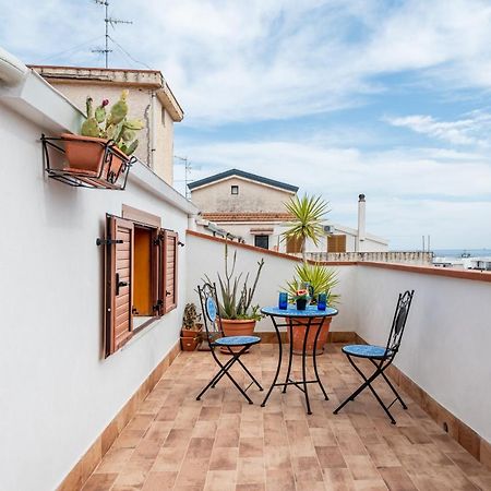 Апартаменты Naxos Charming Penthouse With Swimming Pool X6 Джардини-Наксос Экстерьер фото